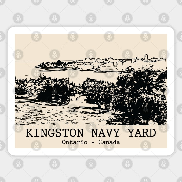 Kingston Navy Yard - Ontario Magnet by Lakeric